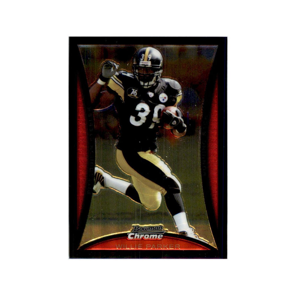2008 Bowman Chrome Willie Parker Football Cards #137