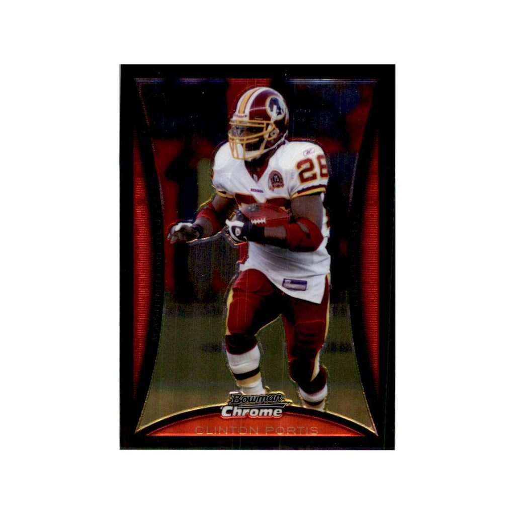 2008 Bowman Chrome Clinton Portis Football Cards #138