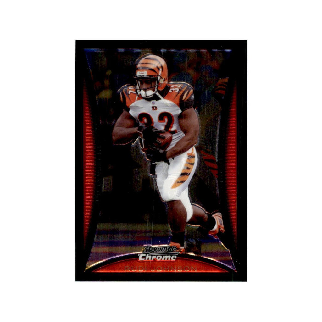 2008 Bowman Chrome Rudi Johnson Football Cards #157