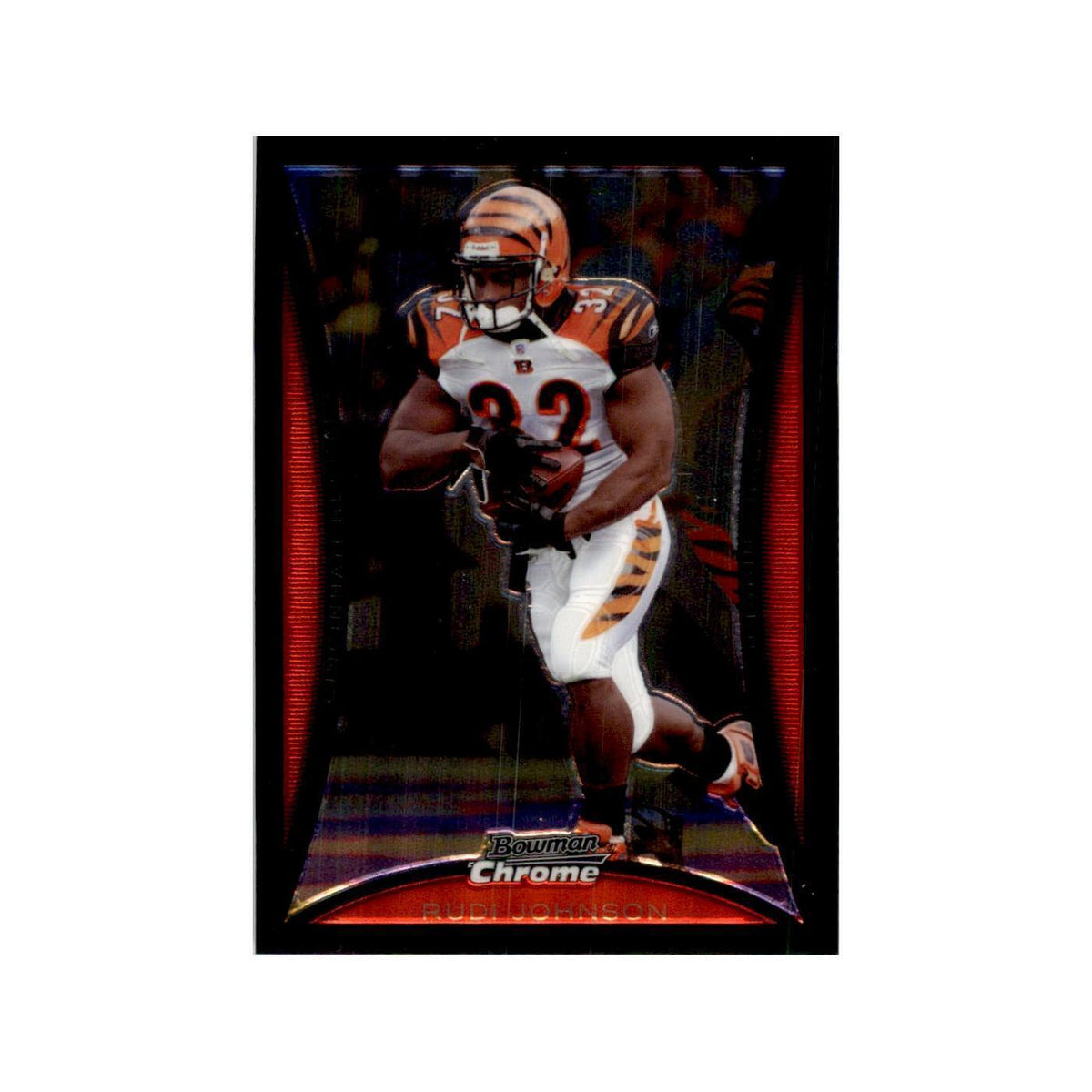 2008 Bowman Chrome Rudi Johnson Football Cards #157