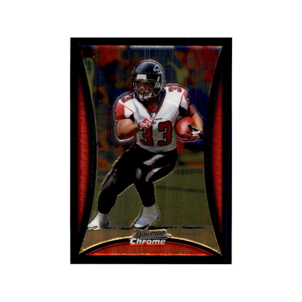 2008 Bowman Chrome Michael Turner Football Cards #162