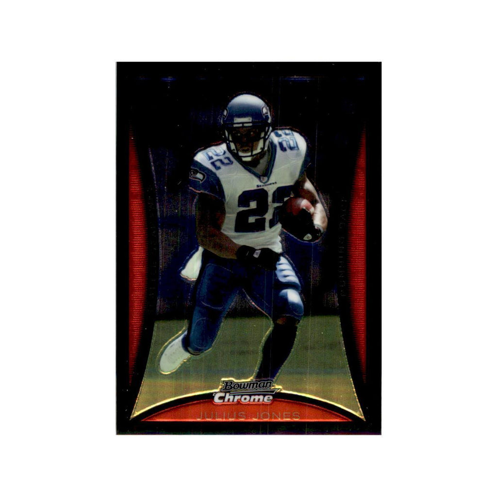 2008 Bowman Chrome Julius Jones Football Cards #148