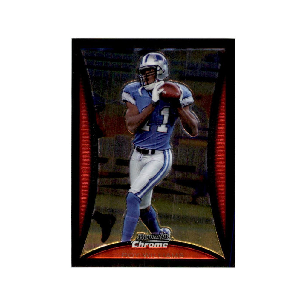 2008 Bowman Chrome Roy Williams Football Cards #186