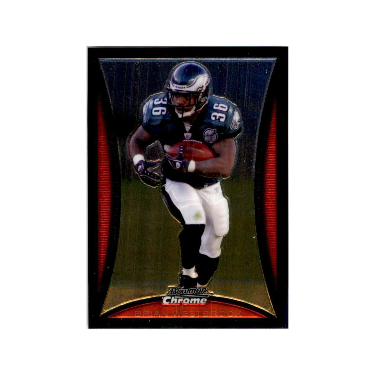 2008 Bowman Chrome Brian Westbrook Football Cards #142