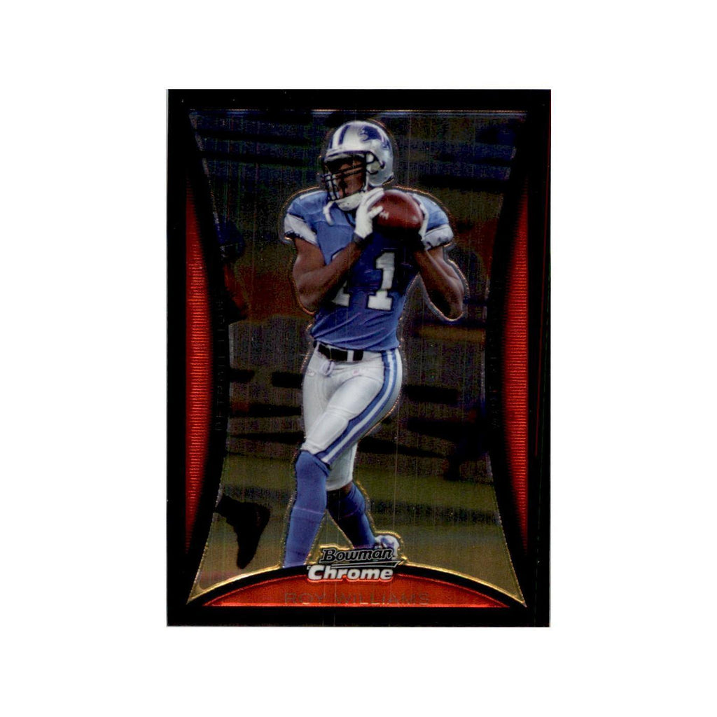 2008 Bowman Chrome Roy Williams Football Cards #186