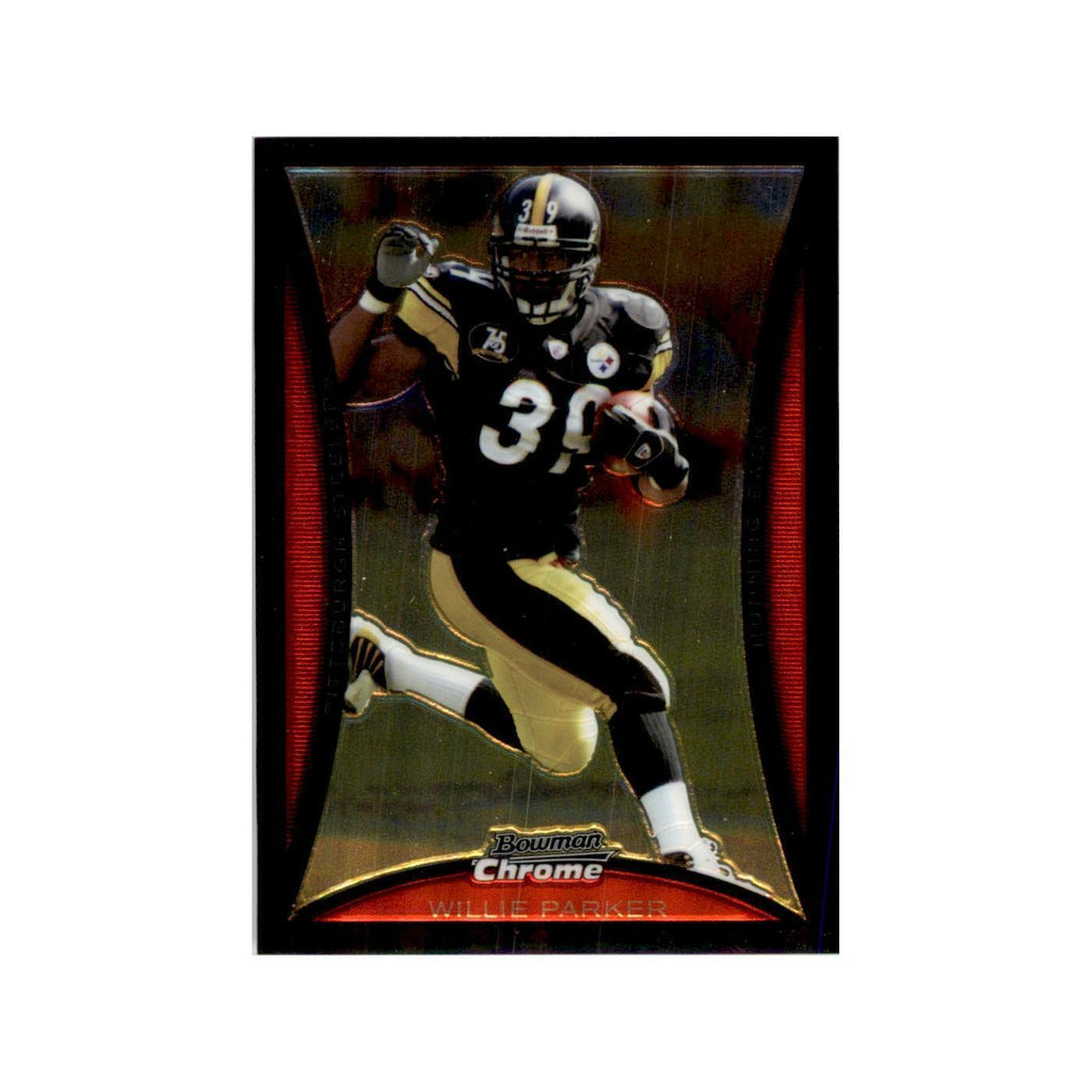 2008 Bowman Chrome Willie Parker Football Cards #137