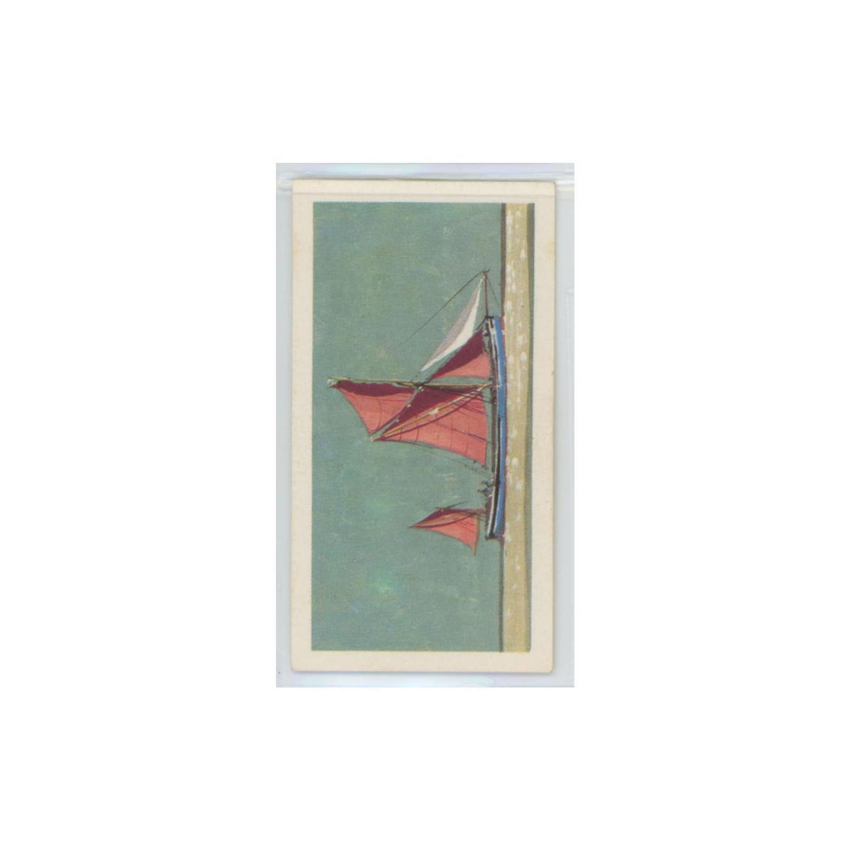 1970 Brooke Bond Saga of Ships Cambria #41
