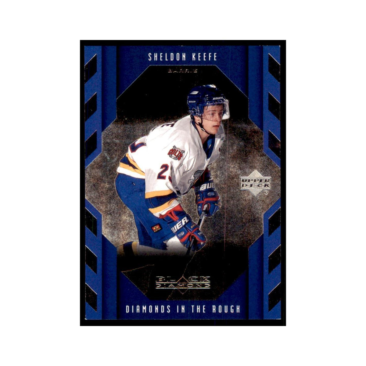 1999 Upper Deck Black Diamond Sheldon Keefe Hockey Cards #96