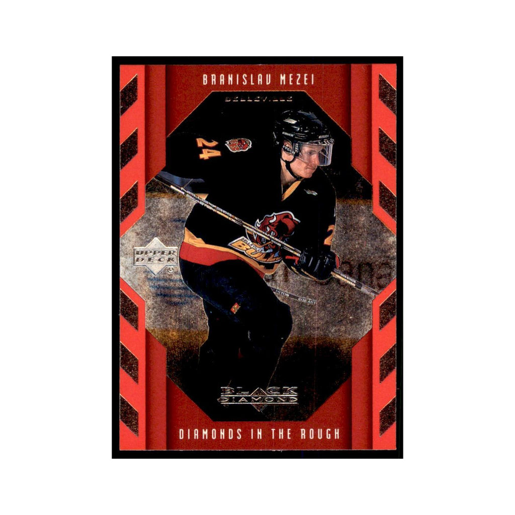 1999 Upper Deck Black Diamond Branislav Mezei Hockey Cards #95