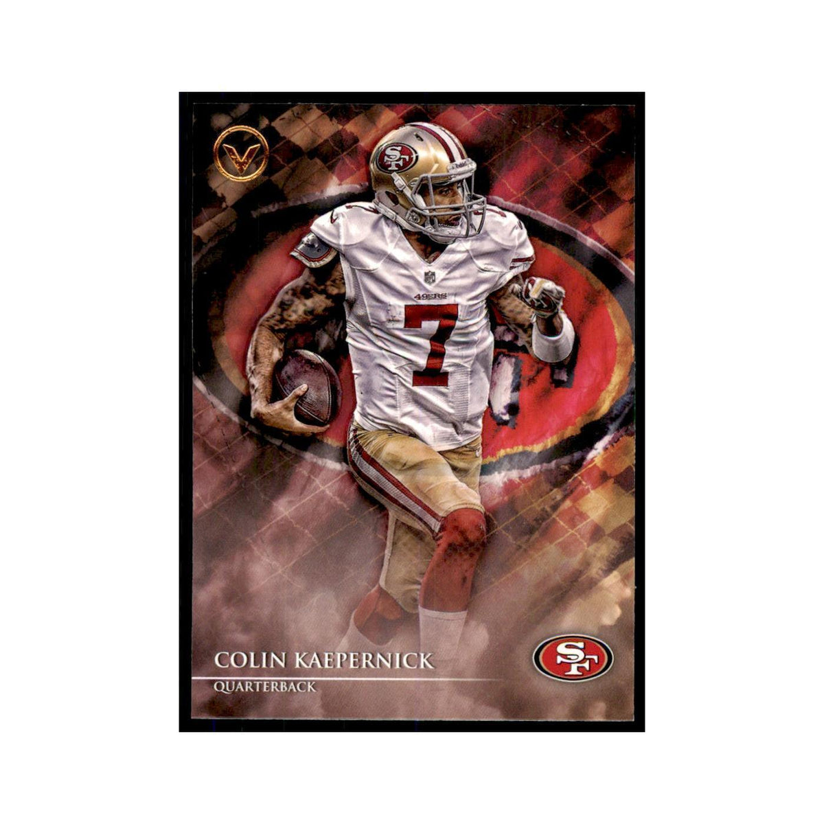 2014 Topps Valor Colin Kaepernick Football Cards #156