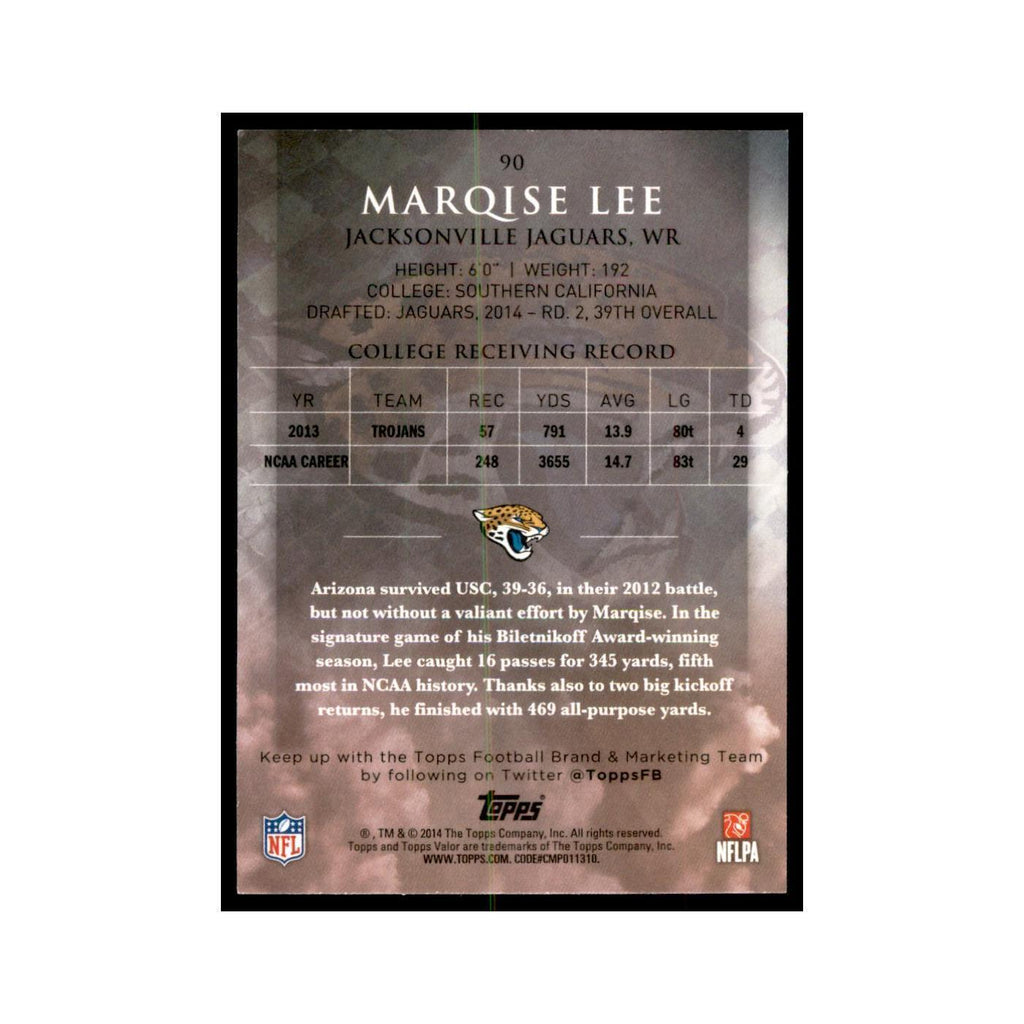 2014 Topps Valor Marqise Lee RC Football Cards #90