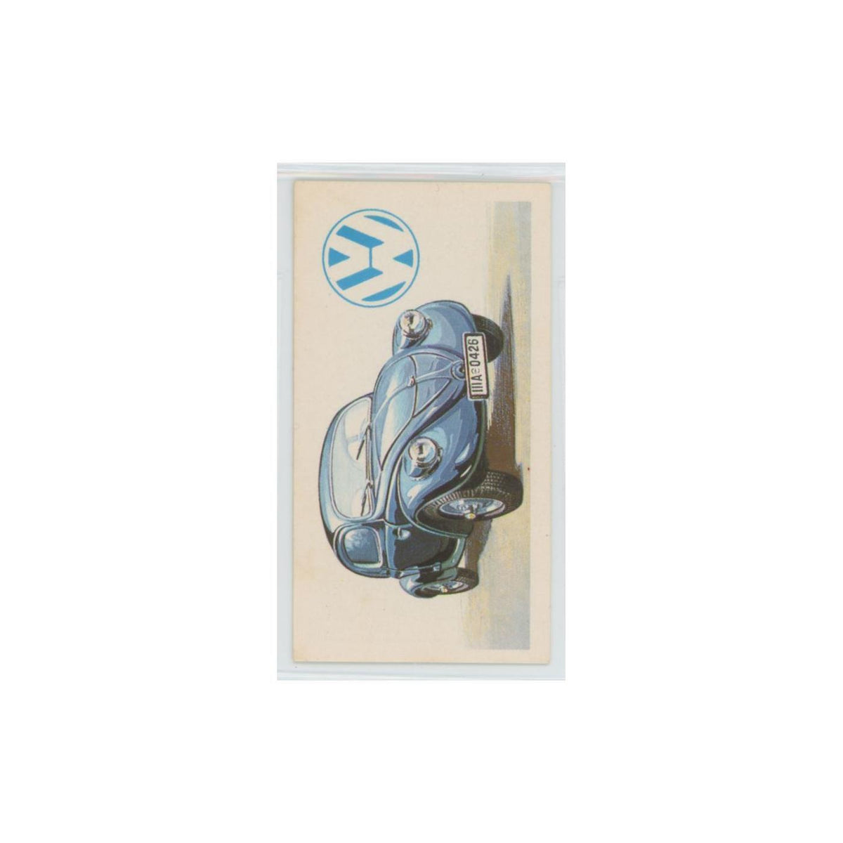1968 Brooke Bond History of the Motor Car 1935 Volkswagen V3 Prototype #39