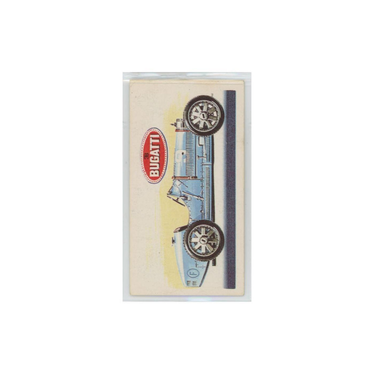 1968 Brooke Bond History of the Motor Car 1927 Bugatti Grand Prix #27