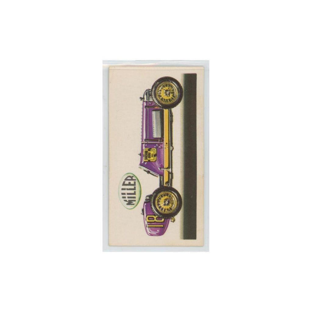 1968 Brooke Bond History of the Motor Car 1928 Miller Front Wheel Drive #30