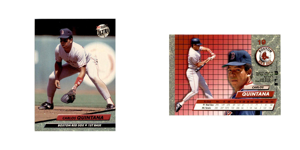 1992 Fleer Ultra Carlos Quintana Baseball Cards #19