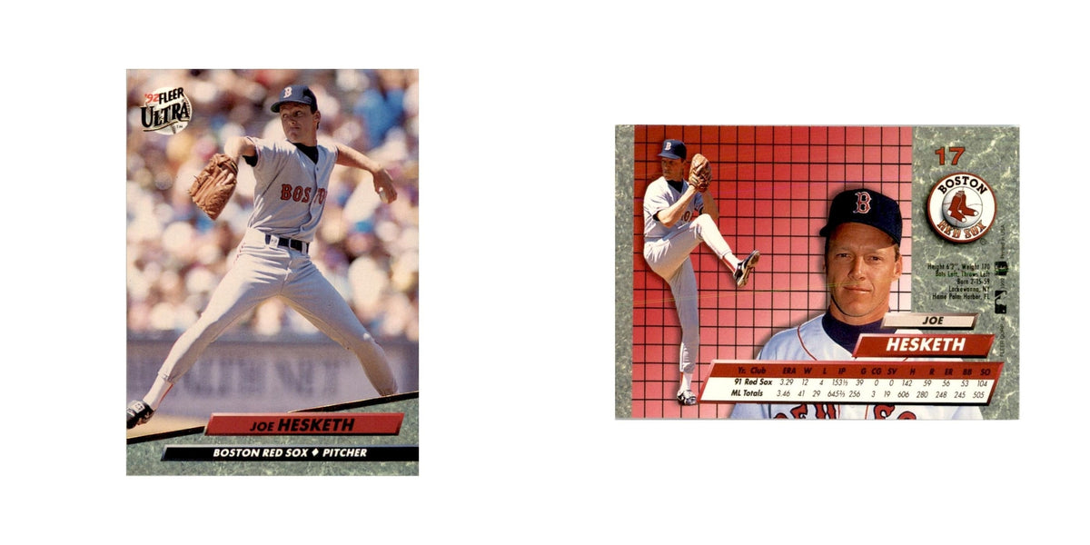 1992 Fleer Ultra Joe Hesketh Baseball Cards #17