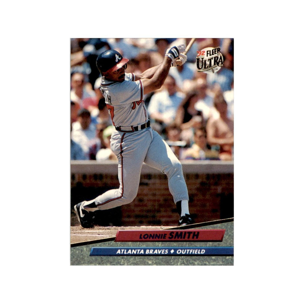 1992 Fleer Ultra Lonnie Smith Baseball Cards #168