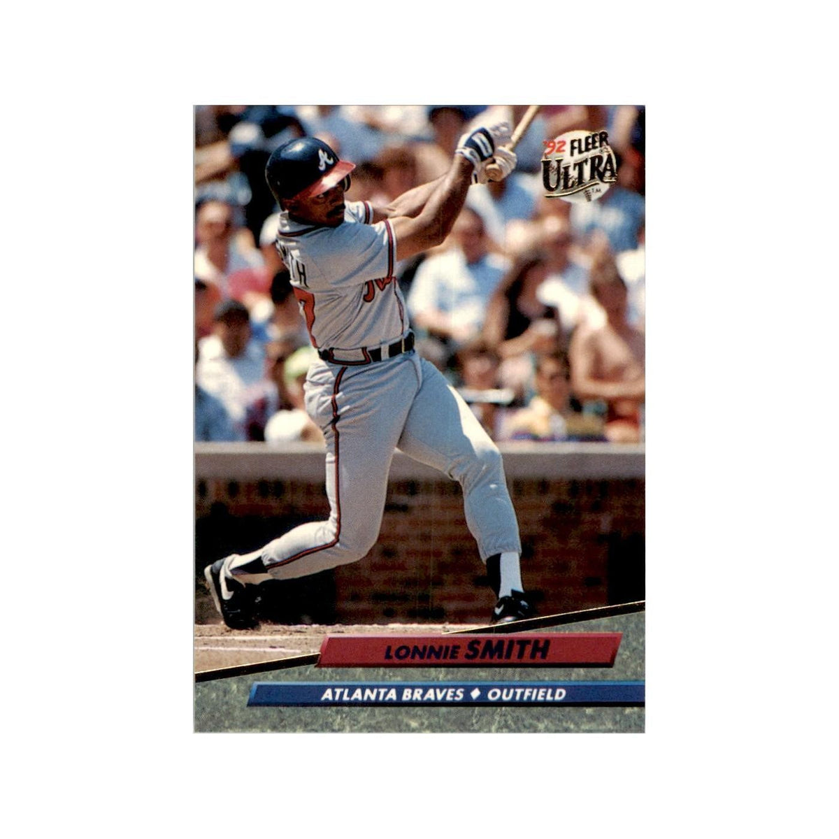 1992 Fleer Ultra Lonnie Smith Baseball Cards #168