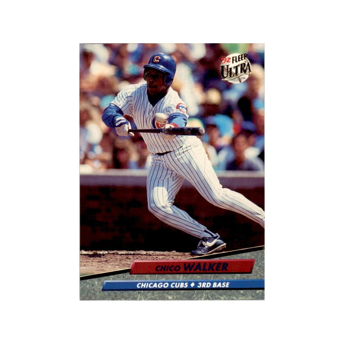 1992 Fleer Ultra Chico Walker Baseball Cards #183