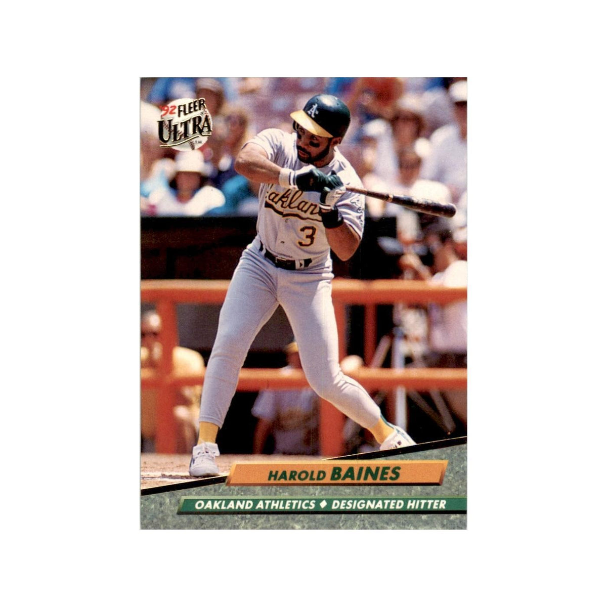 1992 Fleer Ultra Harold Baines Baseball Cards #109