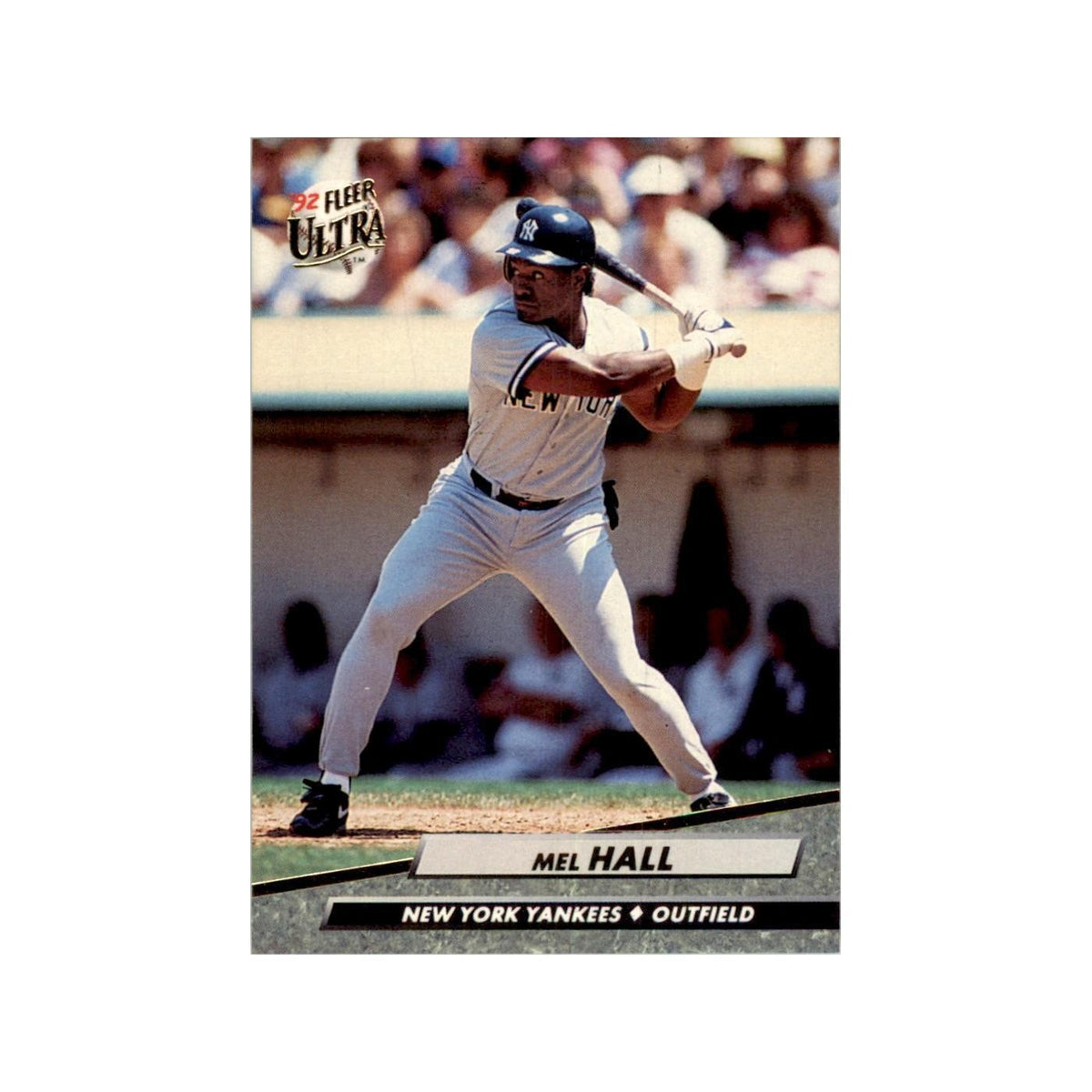 1992 Fleer Ultra Mel Hall Baseball Cards #101
