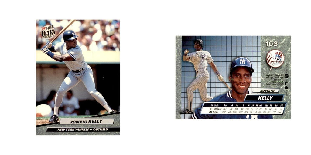 1992 Fleer Ultra Roberto Kelly Baseball Cards #103