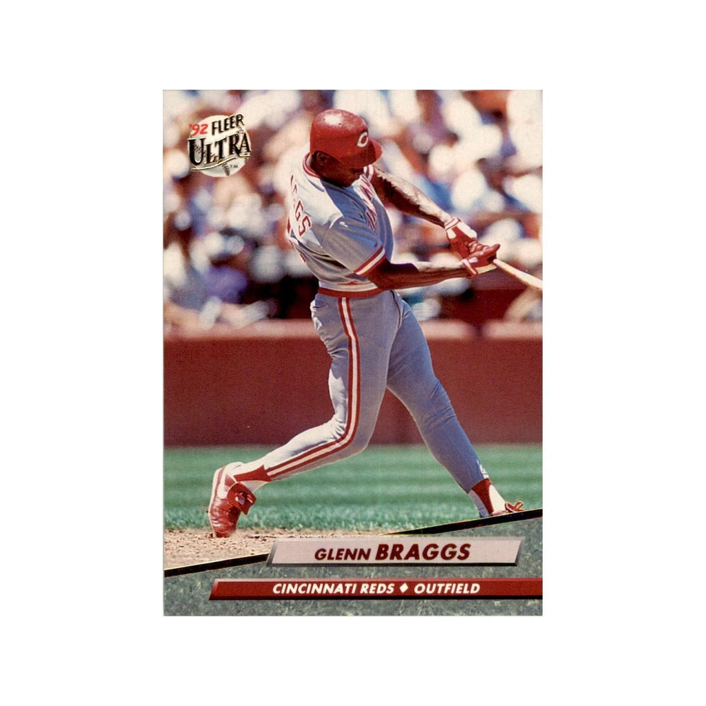 1992 Fleer Ultra Glenn Braggs Baseball Cards #185