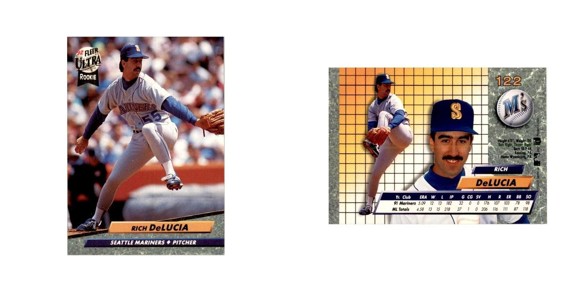 1992 Fleer Ultra Rich DeLucia Baseball Cards #122