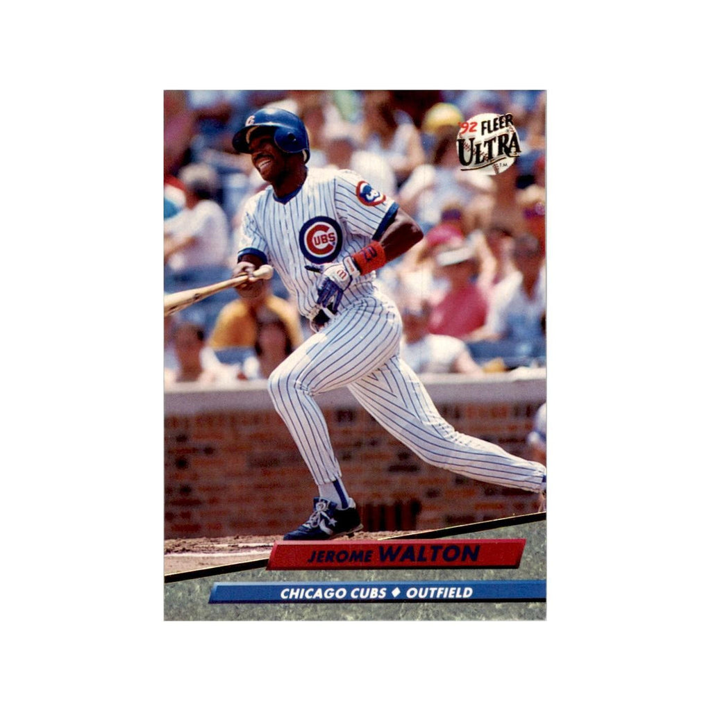 1992 Fleer Ultra Jerome Walton Baseball Cards #184