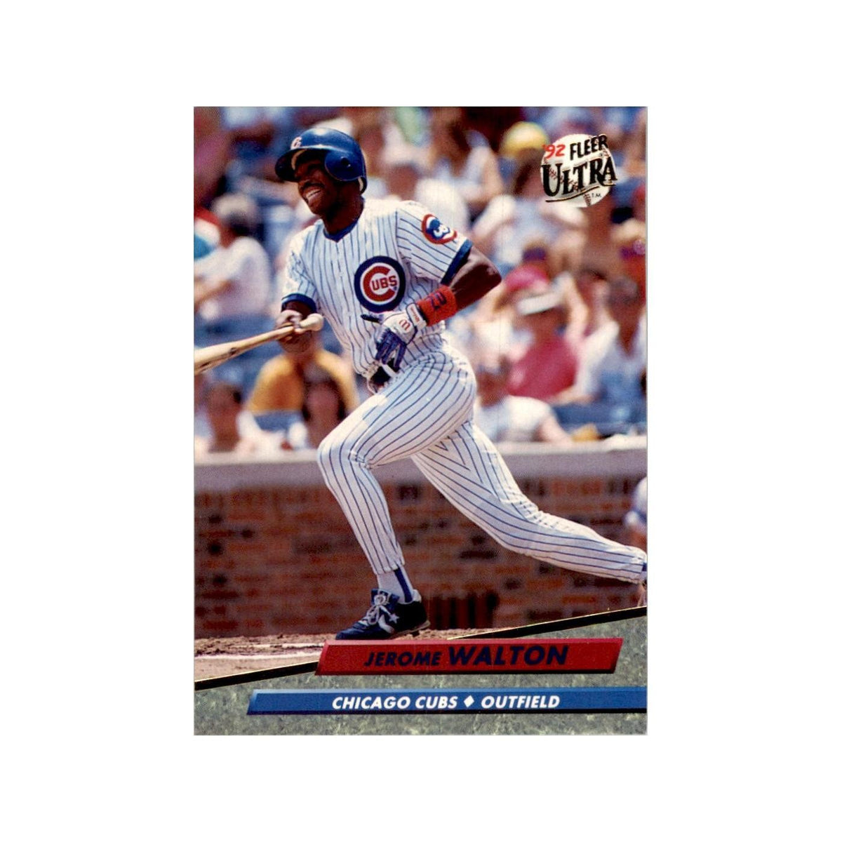 1992 Fleer Ultra Jerome Walton Baseball Cards #184