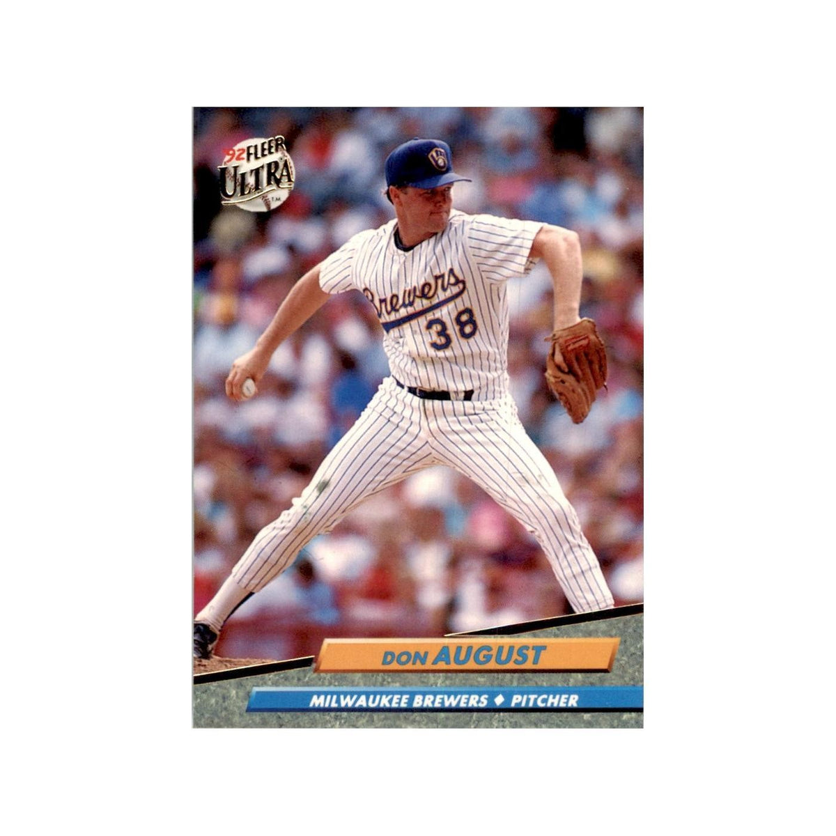 1992 Fleer Ultra Don August Baseball Cards #78