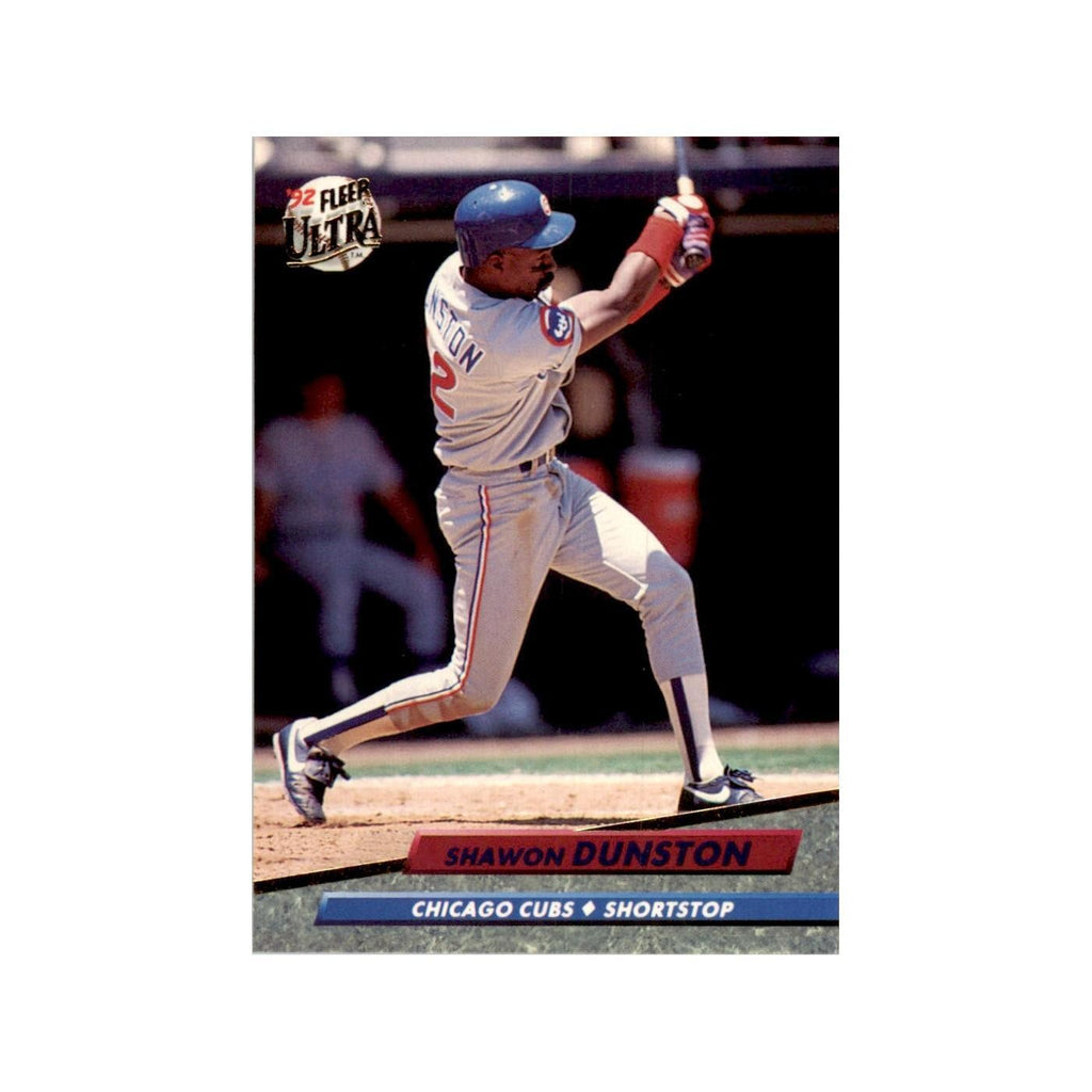 1992 Fleer Ultra Shawon Dunston Baseball Cards #174