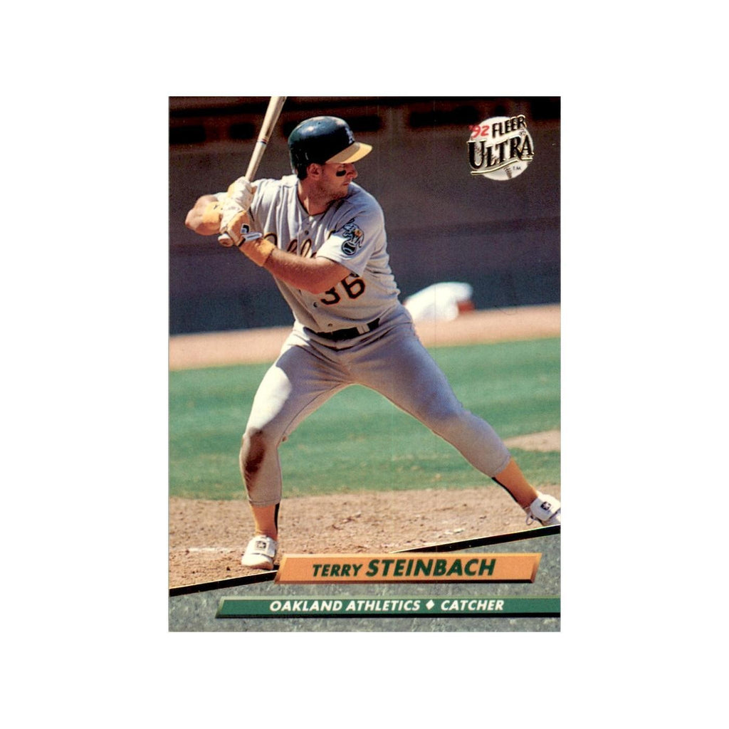 1992 Fleer Ultra Terry Steinbach Baseball Cards #116