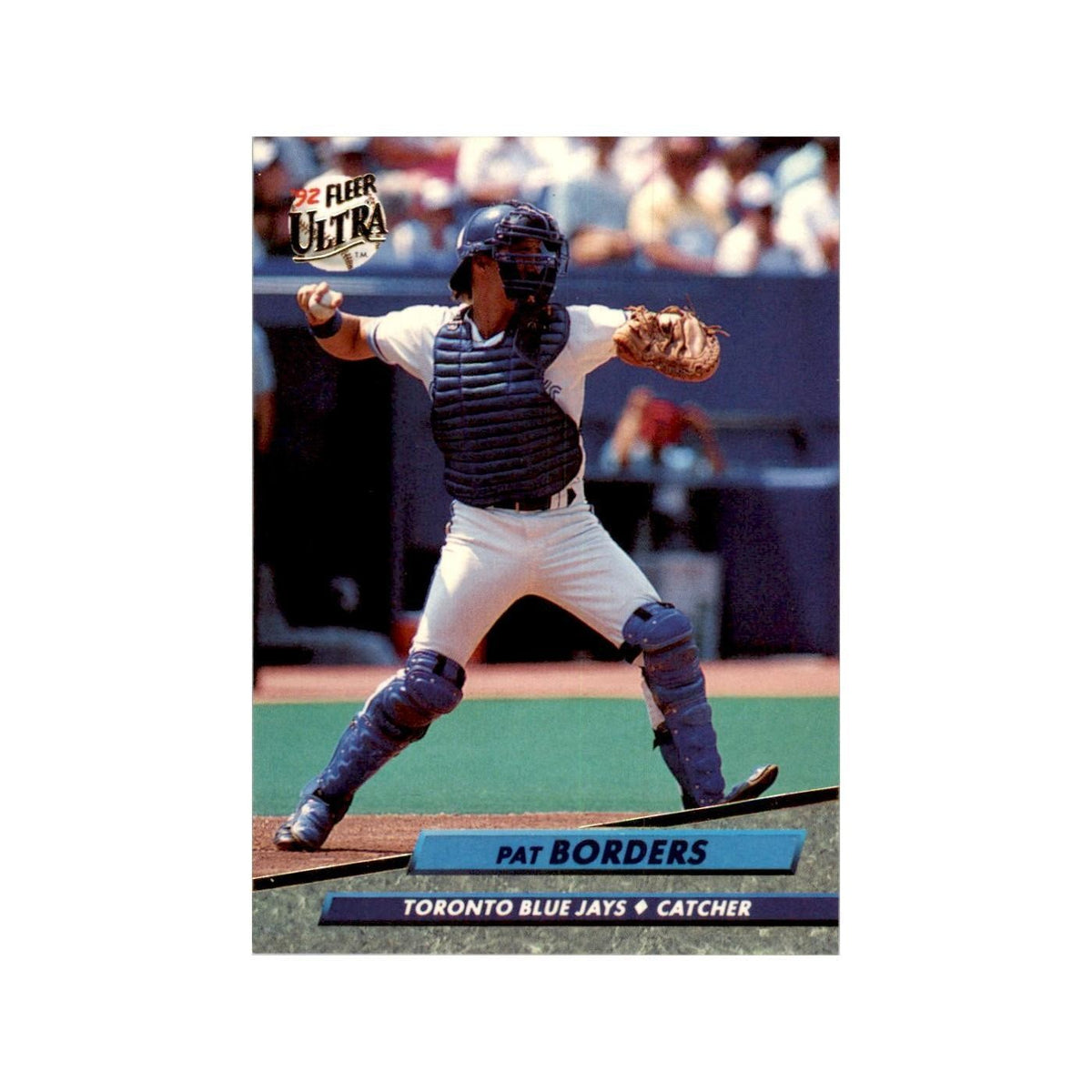 1992 Fleer Ultra Pat Borders Baseball Cards #144