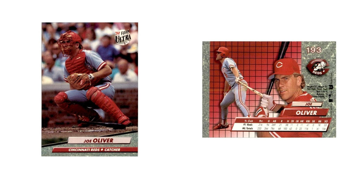1992 Fleer Ultra Joe Oliver Baseball Cards #193
