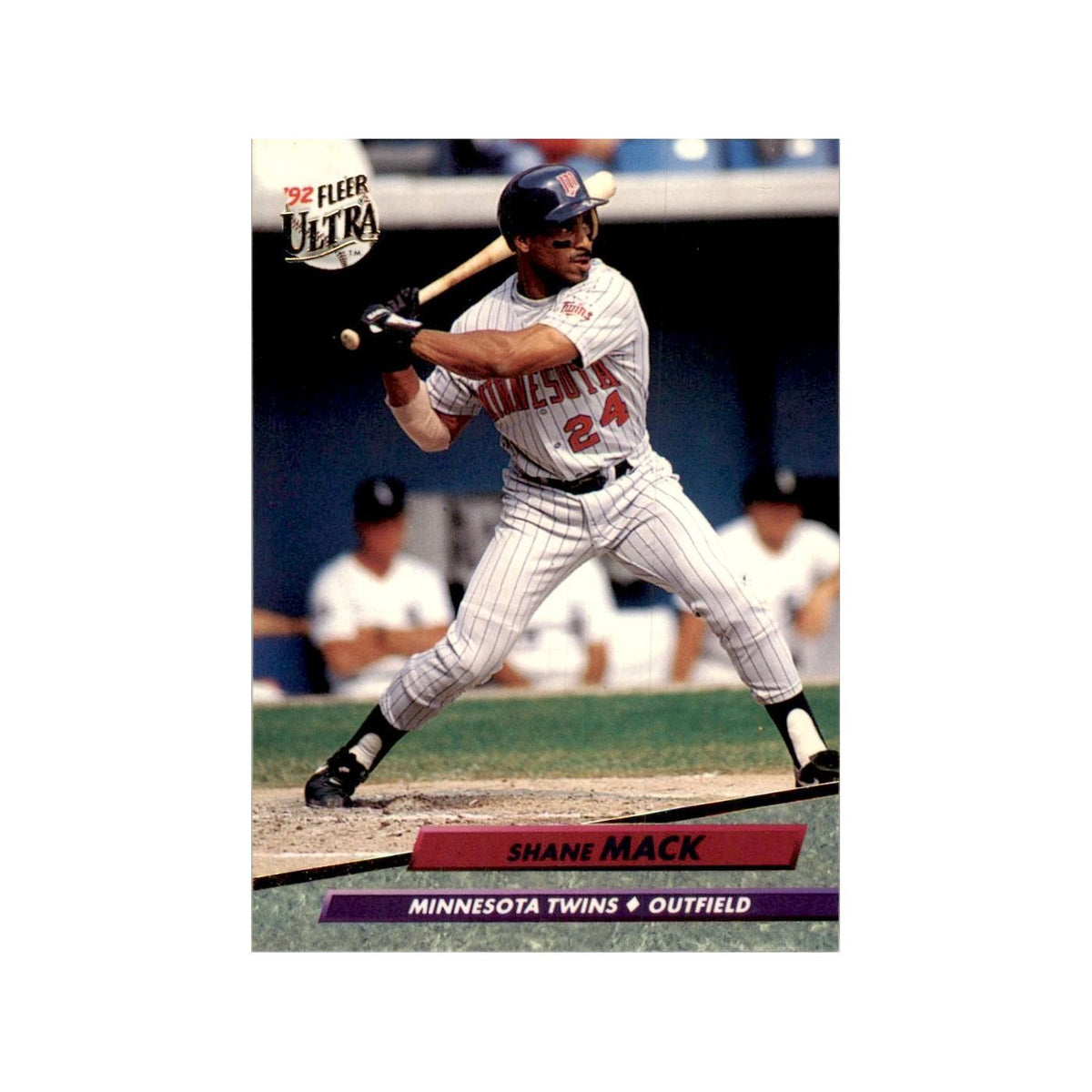 1992 Fleer Ultra Shane Mack Baseball Cards #95