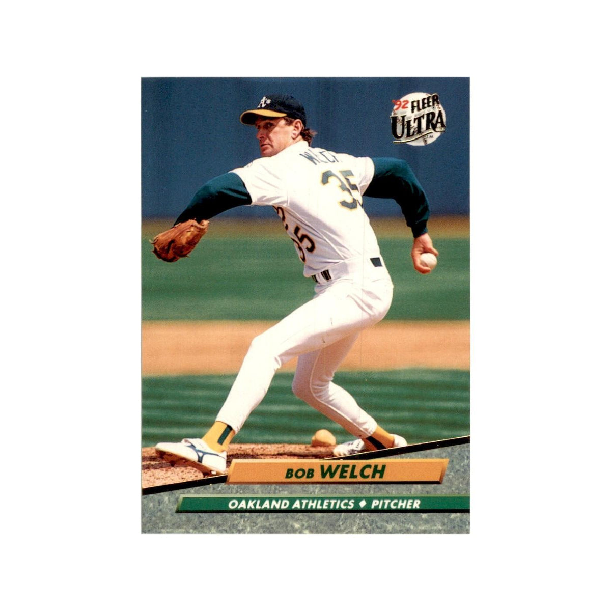 1992 Fleer Ultra Bob Welch Baseball Cards #119