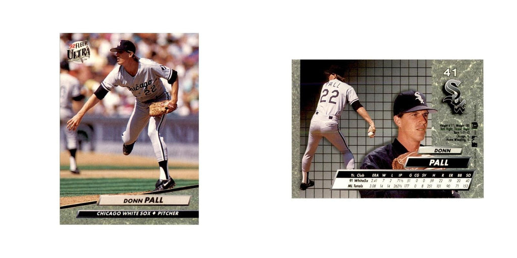 1992 Fleer Ultra Donn Pall Baseball Cards #41