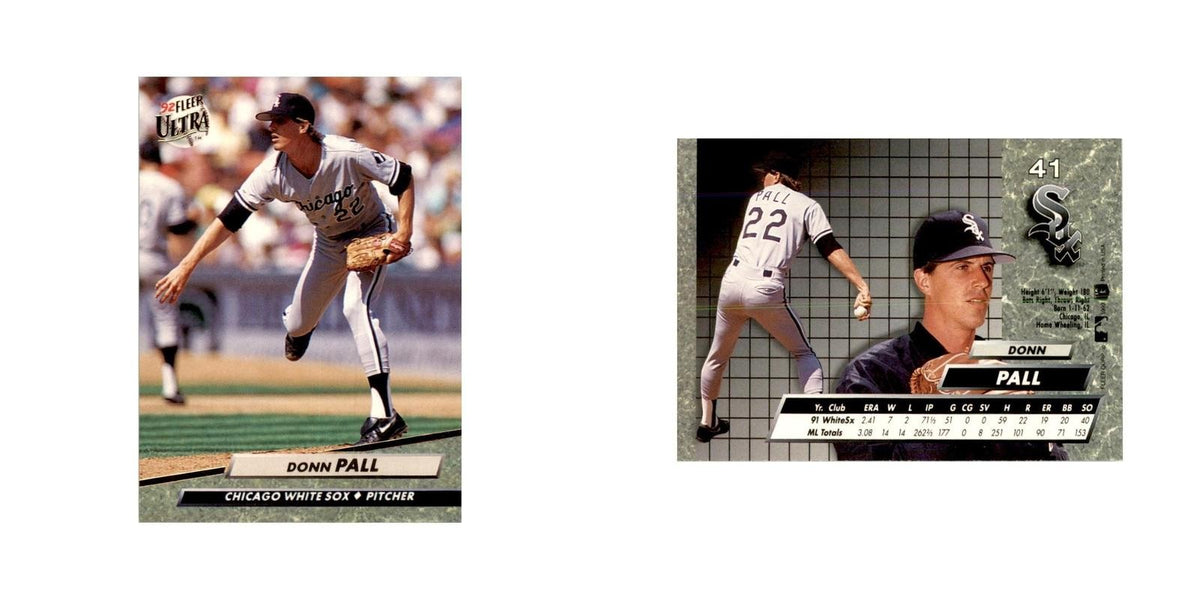 1992 Fleer Ultra Donn Pall Baseball Cards #41