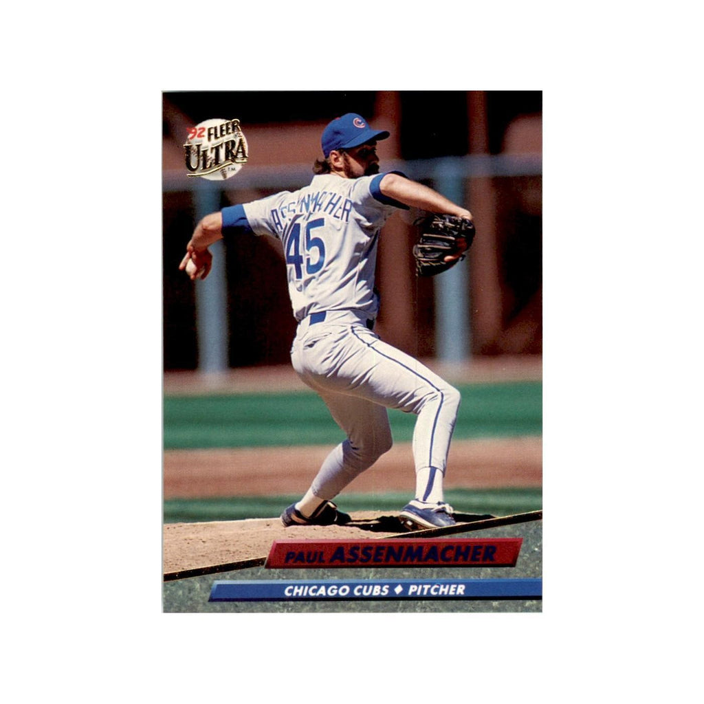 1992 Fleer Ultra Paul Assenmacher Baseball Cards #172