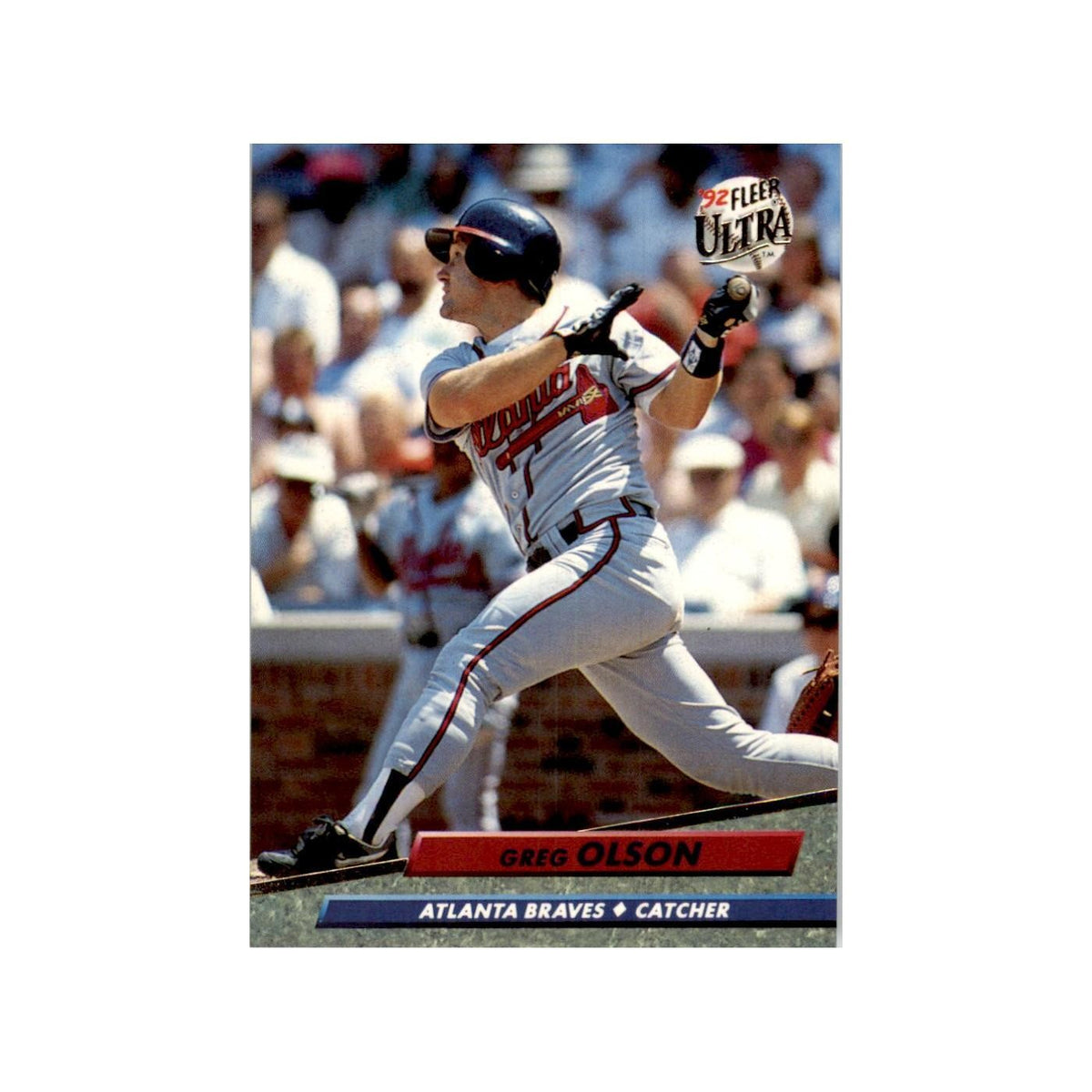 1992 Fleer Ultra Greg Olson Baseball Cards #166