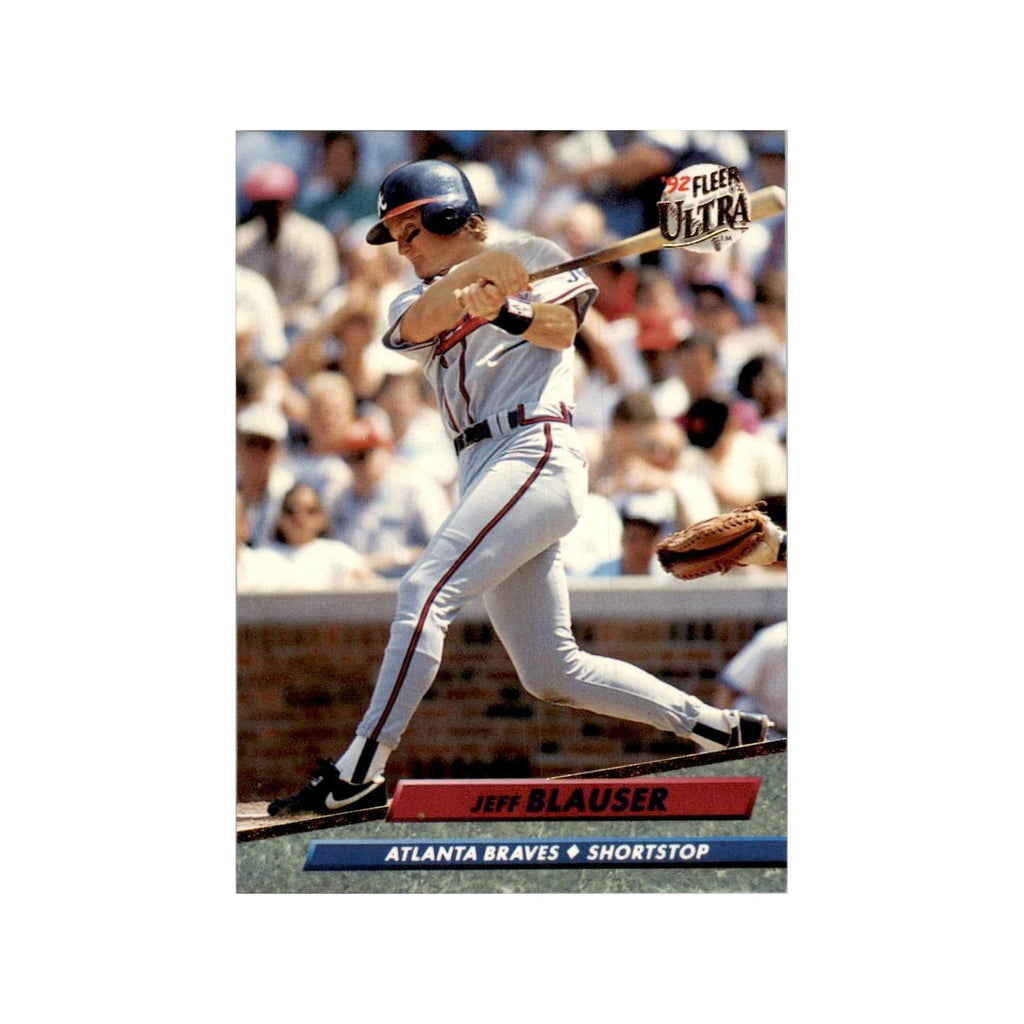1992 Fleer Ultra Jeff Blauser Baseball Cards #159