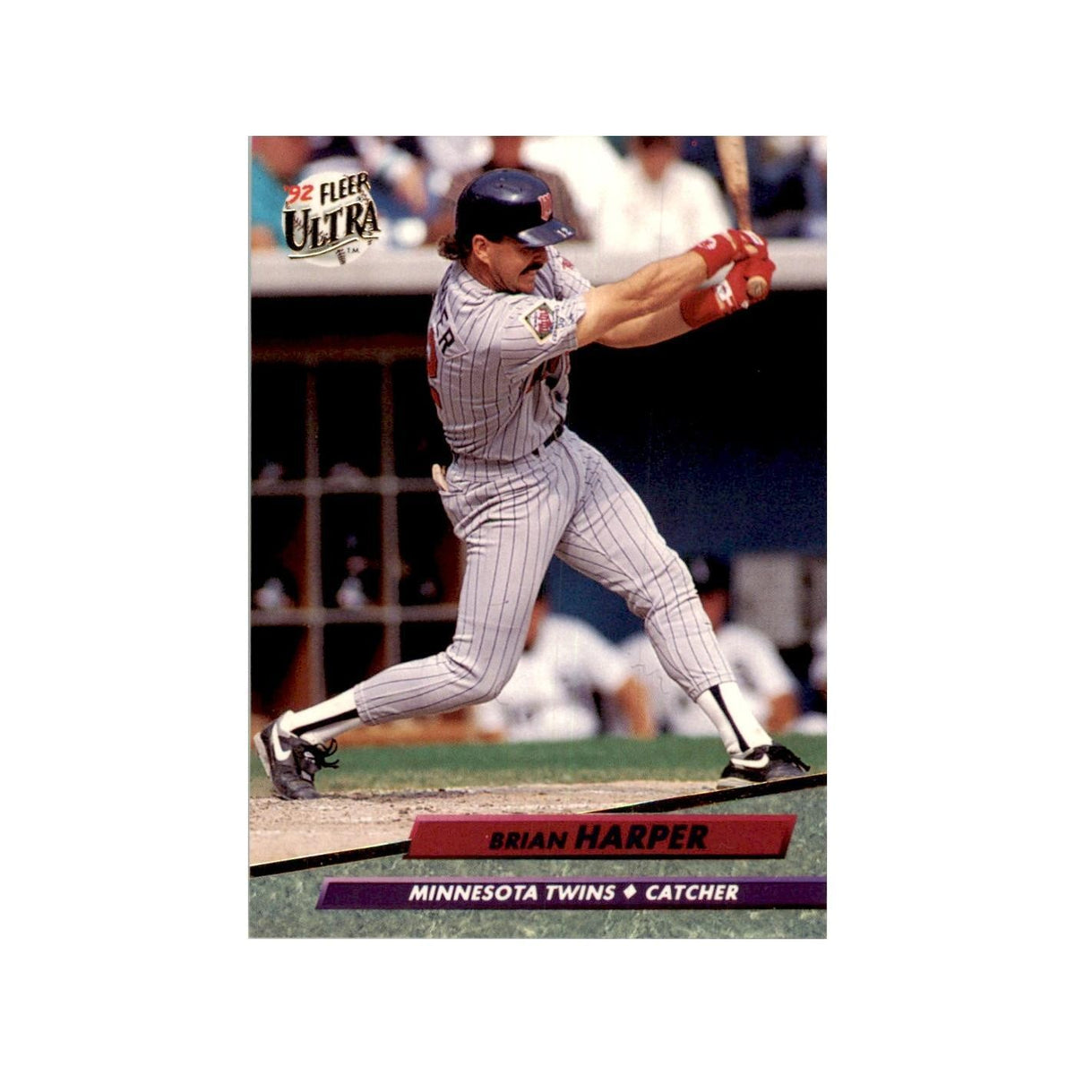 1992 Fleer Ultra Brian Harper Baseball Cards #91