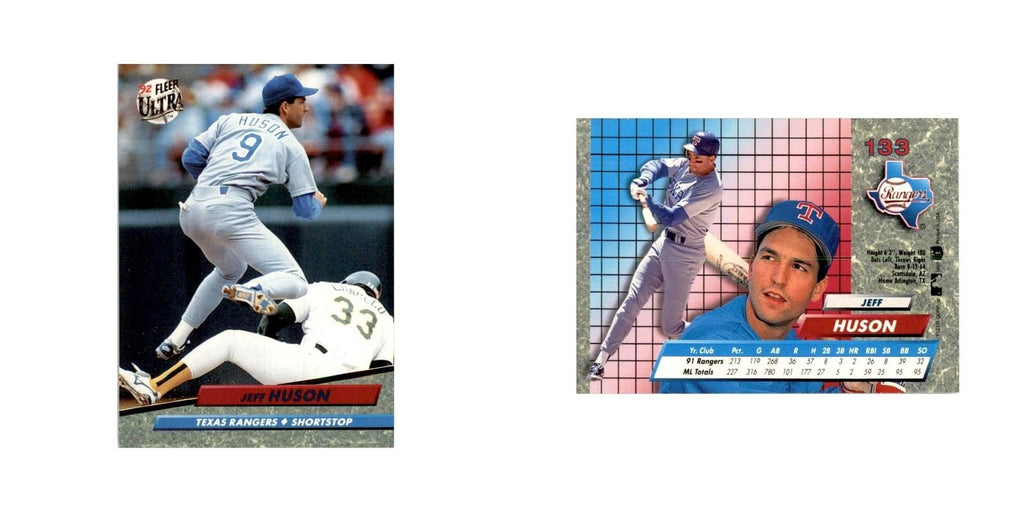 1992 Fleer Ultra Jeff Huson Baseball Cards #133
