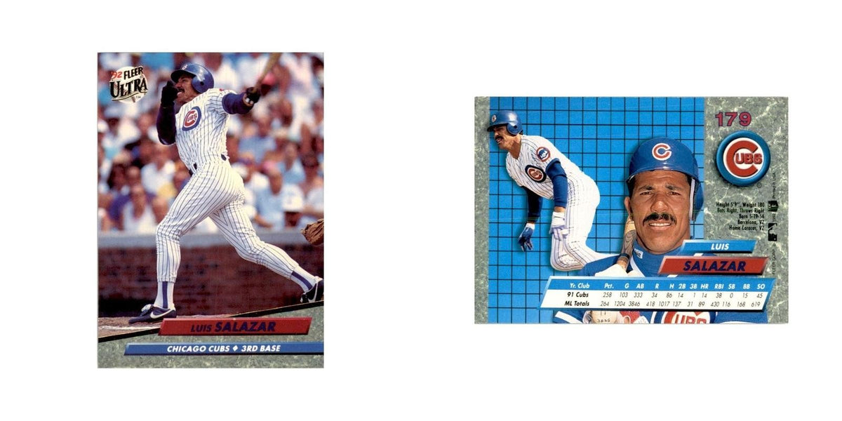 1992 Fleer Ultra Luis Salazar Baseball Cards #179