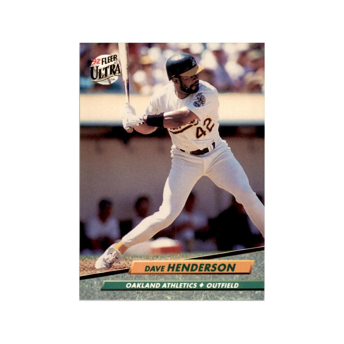 1992 Fleer Ultra Dave Henderson Baseball Cards #113