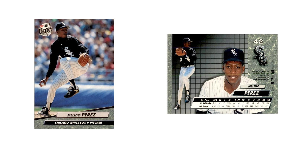 1992 Fleer Ultra Melido Perez Baseball Cards #42