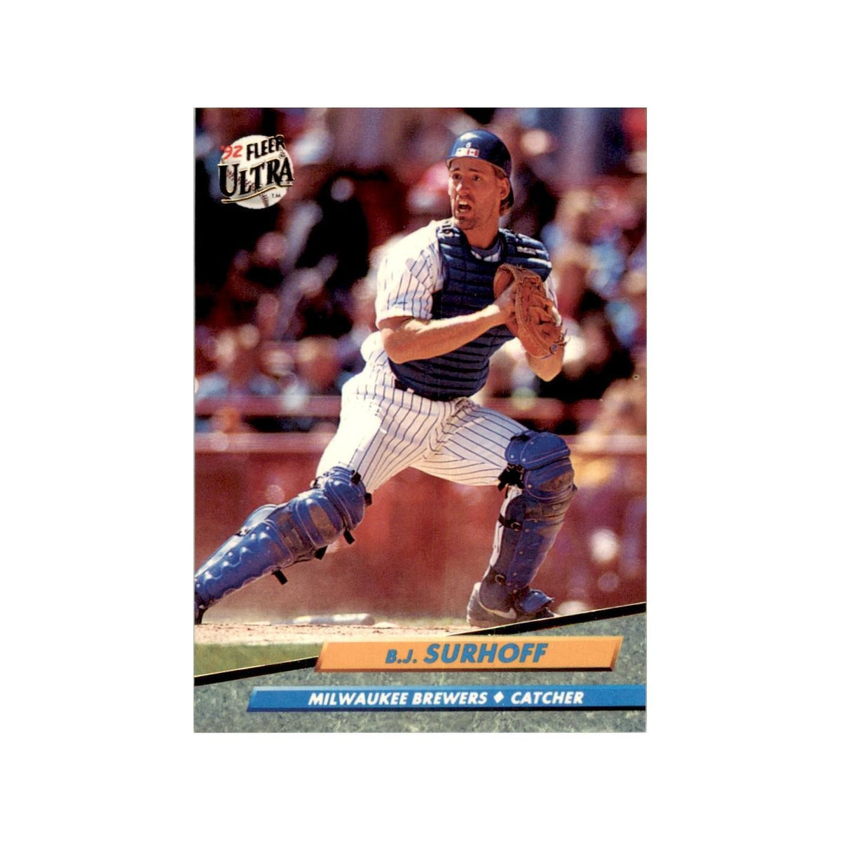 1992 Fleer Ultra B.J. Surhoff Baseball Cards #85
