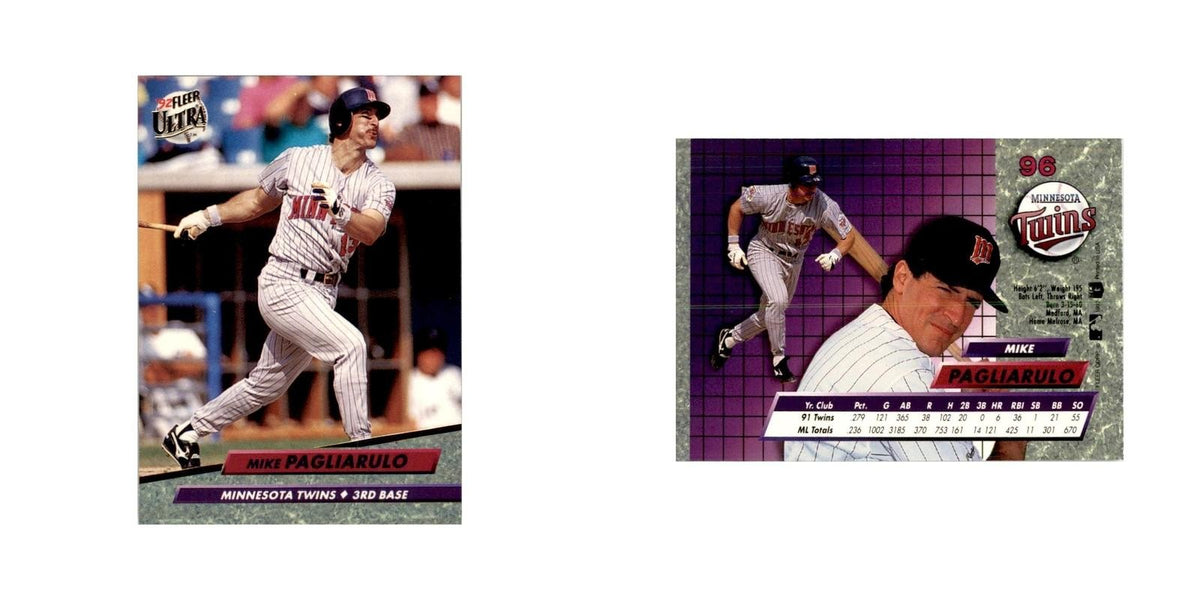 1992 Fleer Ultra Mike Pagliarulo Baseball Cards #96