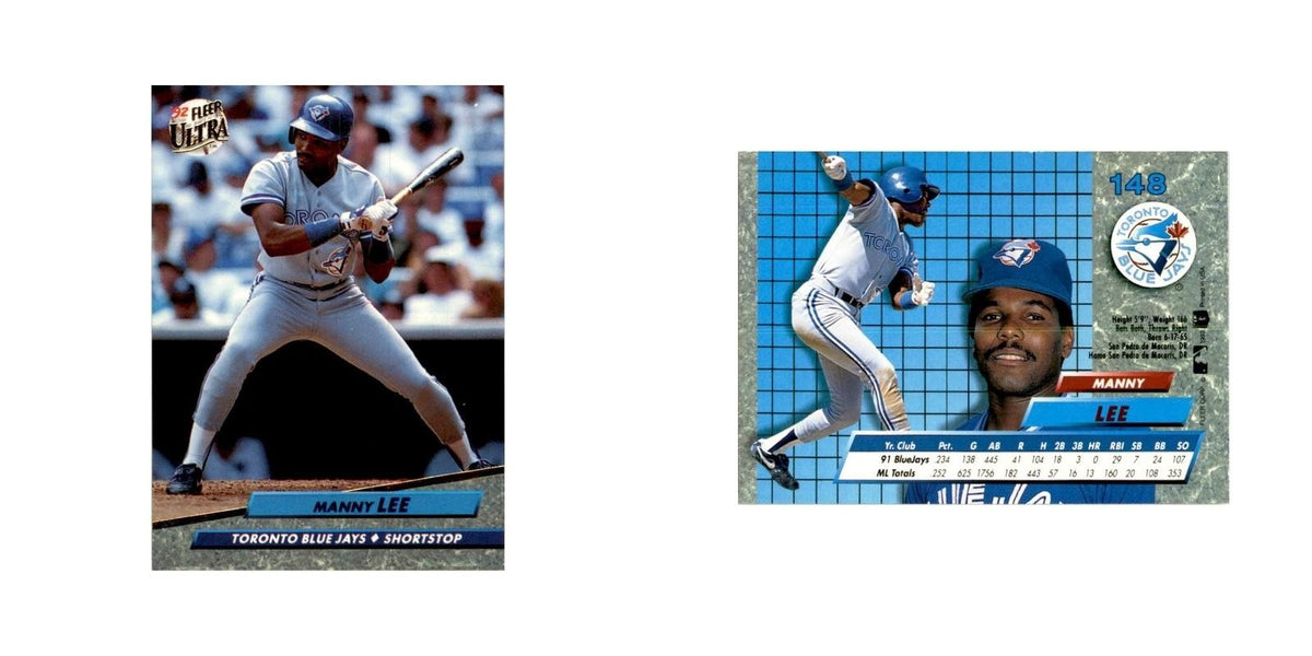 1992 Fleer Ultra Manuel Lee Baseball Cards #148